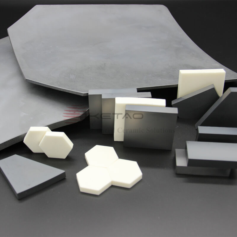 Armor Ceramic Plate, Ballistic Protective Ceramic, RBSiC Torso Plate, RBSiC Monolithic Plate